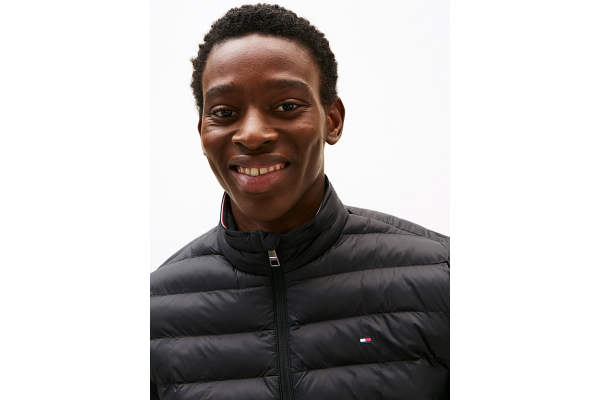 Ανδρικό Μπουφάν Μαύρο Tommy Hilfiger MW0MW39990-BDS