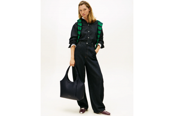 Γυναικεία Tote Τσάντα Navy Μπλε Tommy Hilfiger AW0AW18232-DW6