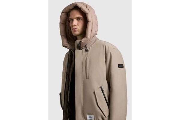 Ανδρικό Clemat Bomber Μπουφάν Μπεζ Khujo KJ2067JK253-123 GREIGE