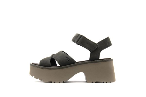 Γυναικεία New Heights Ankle Strap Σανδάλια Χακί UGG 1167475-DNSS