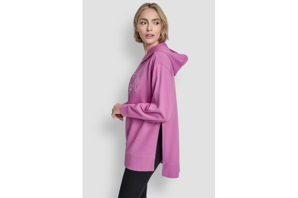 Γυναικείο Oversized Φούτερ Ροζ DKNY DP6T1564-QG9