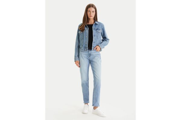Γυναικείο Τζιν Μπουφάν Μπλε Calvin Klein LV047E904G-3KQ