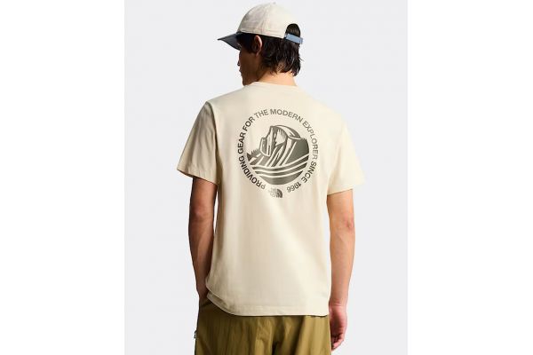 Ανδρικό Monte T-shirt Μπεζ The North Face NF0A8GA7-DOM1