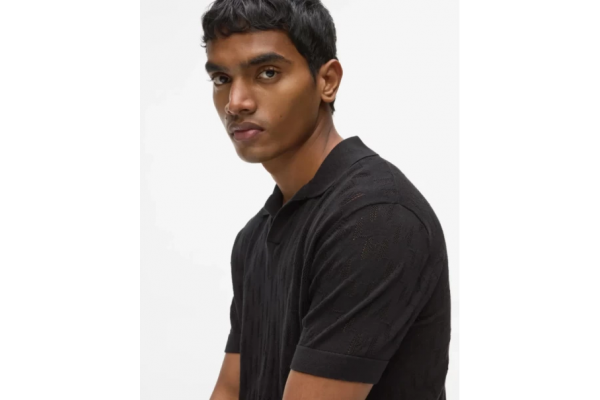 Ανδρικό Polo Μαύρο Karl Lagerfeld 655005 562301-990