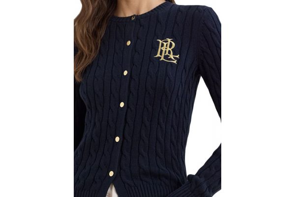 Γυναικεία Ralhan Πλεκτή Ζακέτα Navy Μπλε Ralph Lauren 200932225002-Navy
