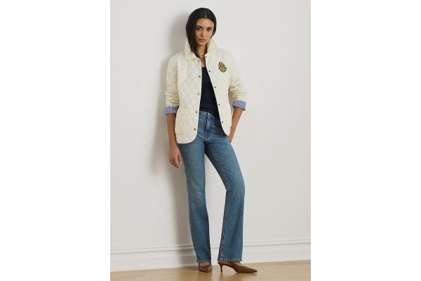 Γυναικείο Μπουφάν Κρεμ Ralph Lauren 297P10878001-Natural