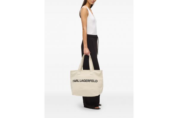 Γυναικεία K/Essential Τσάντα Εκρού Karl Lagerfeld B2W50099-106 NATURAL