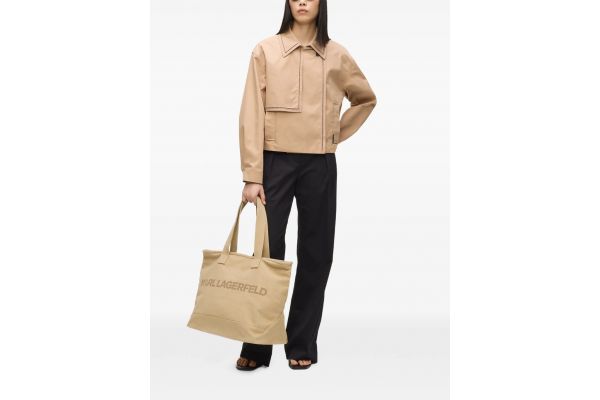 Γυναικεία K/Essential Τσάντα Μπεζ Karl Lagerfeld B2W50099-2FT SAFARI