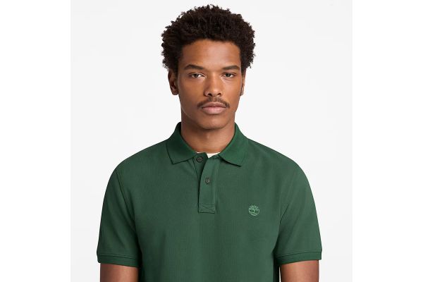 Ανδρικό Millers River Polo Πράσινο Timberland TB0A6VDP-A6X