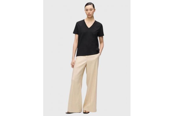 Γυναικείο Essential T-shirt Μαύρο Karl Lagerfeld B2W17096-999 BLACK