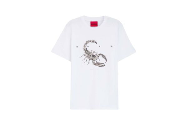 Ανδρικό Discorb T-shirt Λευκό HUGO 50557672-100