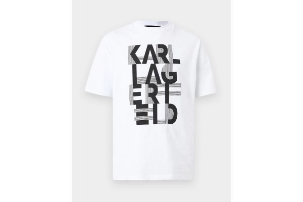 Ανδρικό T-shirt Λευκό Karl Lagerfeld 755130 562225-10