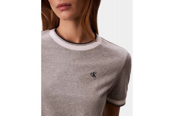 Γυναικείο T-shirt Γκρι Calvin Klein LV047F226G-P79