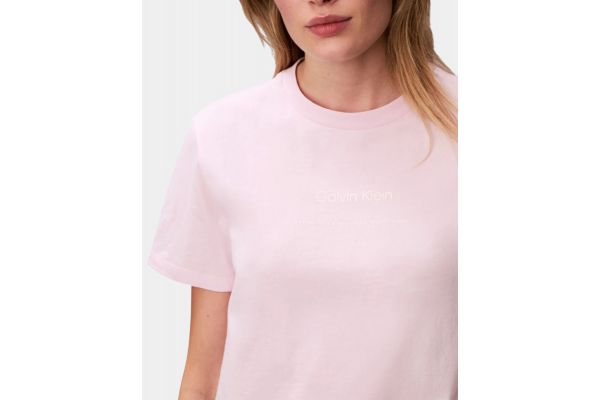 Γυναικείο T-shirt Ροζ Calvin Klein LV047C811G-8Z6