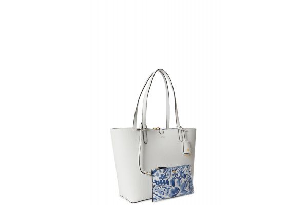 Γυναικεία Τσάντα Διπλής Όψεως Λευκή Ralph Lauren 431795329078-WHITE