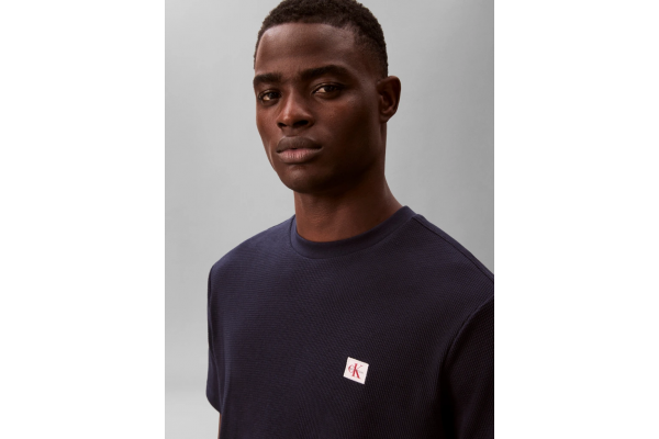 Ανδρικό T-shirt Navy Μπλε Calvin Klein LV04RD008G-CEF
