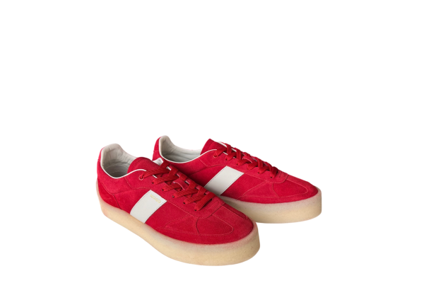 Ανδρικά Δερμάτινα Prodigy Sneakers Κόκκινα HUGO 50563342-610