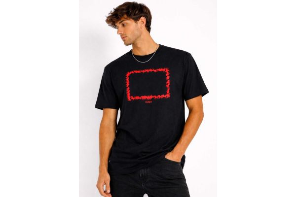 Ανδρικό Duhorse T-shirt Μαύρο HUGO 50557684-001