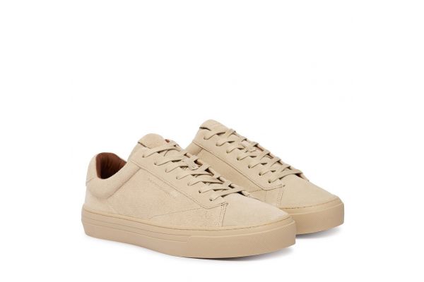 Ανδρικά Δερμάτινα Sneakers Μπεζ Tommy Hilfiger FM0FM05829-RBT
