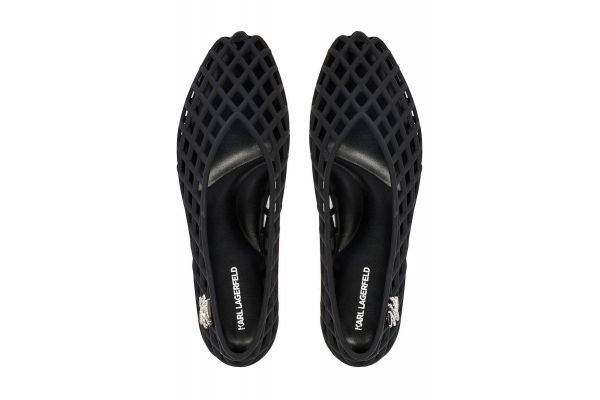 Γυναικείες Μπαλαρίνες Μαύρες Karl Lagerfeld KL80036-V00-Black