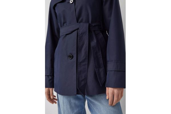 Γυναικεία Καπαρντίνα Navy Μπλε S.Oliver 2173526-5959