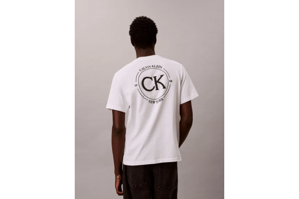 Ανδρικό T-shirt Λευκό Calvin Klein LV04RE825G-YAF