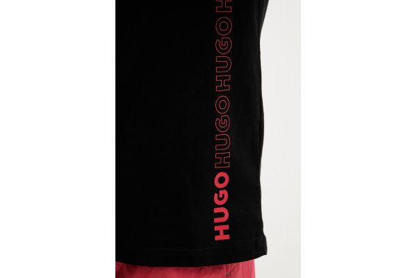 Ανδρικό Tiki T-shirt Μαύρο HUGO 50561117-001