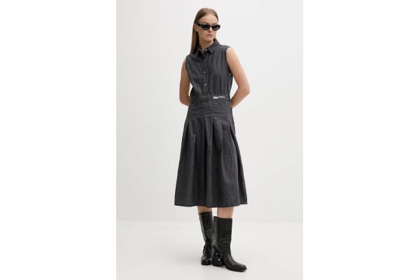 Γυναικείο Αμάνικο Τζιν Φόρεμα Μαύρο Karl Lagerfeld B2W13053-1BJ BLACK
