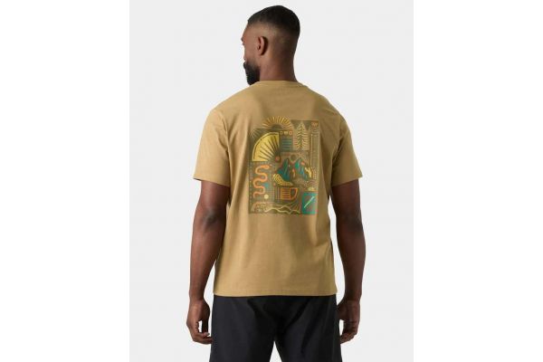 Ανδρικό Massif T-shirt Κίτρινο Helly Hansen 54600-764