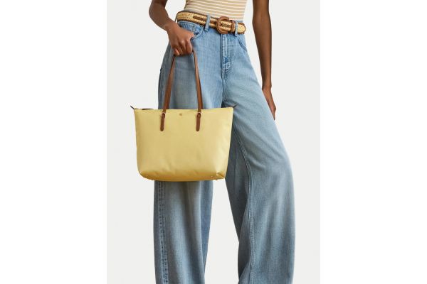Γυναικεία Keaton Τσάντα Κίτρινη Ralph Lauren 431916737046-LEMON TAN