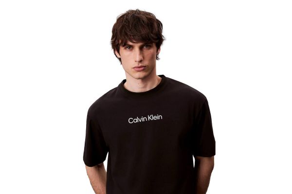 Ανδρικό T-shirt Μαύρο Calvin Klein LV04LD230G-UB1