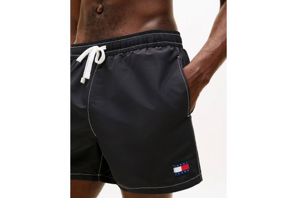Ανδρικό Μαγιό Μαύρο Tommy Jeans UM0UM03852-BDS