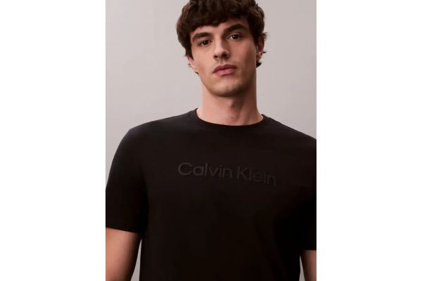 Ανδρικό T-shirt Μαύρο Calvin Klein LV04LF810G-UB1
