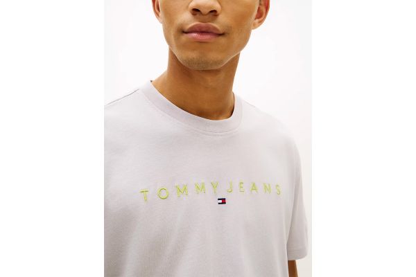 Ανδρικό T-shirt Γκρι Tommy Jeans DM0DM20744-PS4