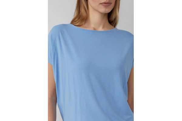 Γυναικείο T-shirt Γαλάζιο S.Oliver 2154938-5141