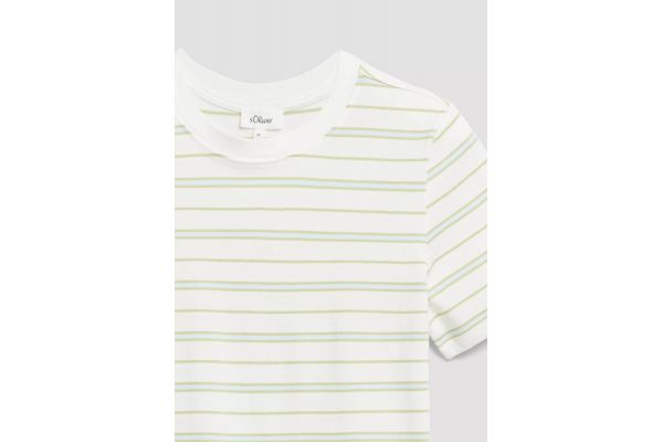 Γυναικείο T-shirt Εκρού S.Oliver 2177037-02G1