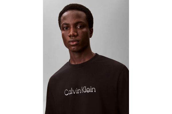 Ανδρικό T-shirt Μαύρο Calvin Klein LV04LF813G-UB1