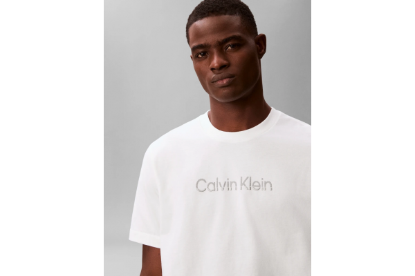 Ανδρικό T-shirt Λευκό Calvin Klein LV04LF813G-YAF