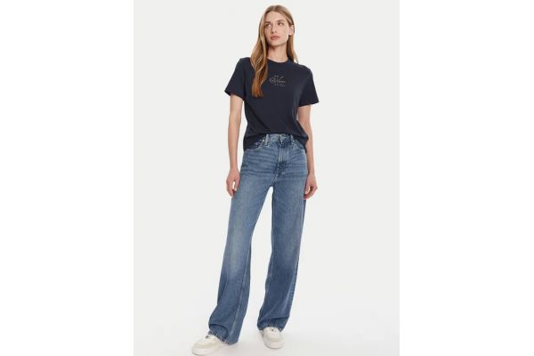 Γυναικείο T-shirt Μαύρο Calvin Klein LV047D873G-UB1