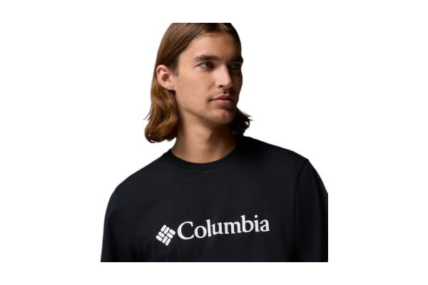 Ανδρικό CSC Basic Logo T-shirt Μαύρο Columbia 2155001-010