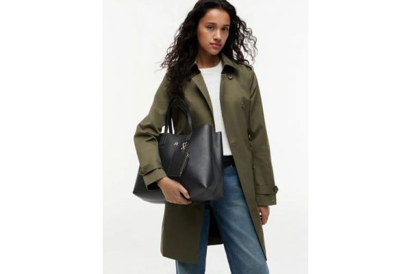 Γυναικεία TH Icon Satchel Τσάντα Μαύρη Tommy Hilfiger AW0AW18723-BDS