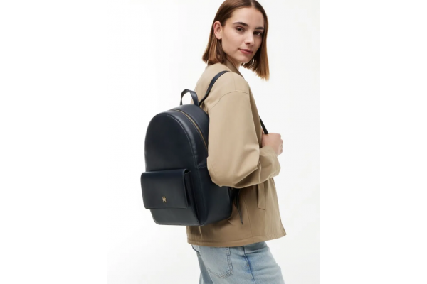 Γυναικείο TH Icon Σακίδιο Πλάτης Navy Μπλε Tommy Hilfiger AW0AW18756-DW6