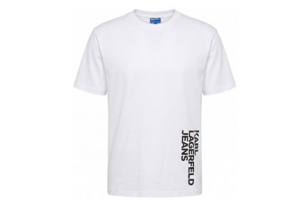 Ανδρικό T-shirt Λευκό Karl Lagerfeld Jeans B2M17047-100 WHITE
