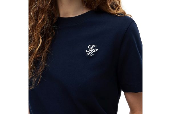 Γυναικείο T-shirt Navy Μπλε Tommy Hilfiger WW0WW49941-C1G