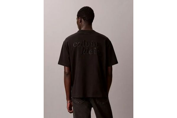 Ανδρικό T-shirt Μαύρο Calvin Klein LV04RG838G-UB1