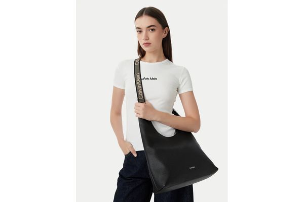 Γυναικεία Τσάντα Ώμου Μαύρη Calvin Klein LV04F3643G-UB1