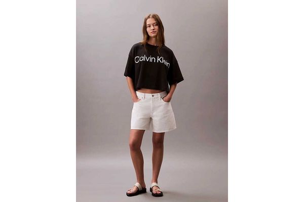 Γυναικείο T-shirt Μαύρο Calvin Klein LV047G839G-UB1