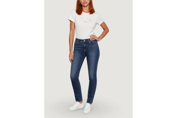 Γυναικείο T-shirt Λευκό Calvin Klein LV047G806G-YAS
