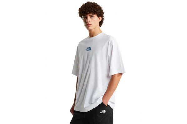 Ανδρικό Liquid Logo Oversize T-shirt Λευκό The North Face NF0A8G9U-FN41