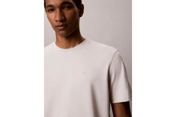 Ανδρικό T-shirt Μπεζ Calvin Klein LV04LB275G-PDJ
